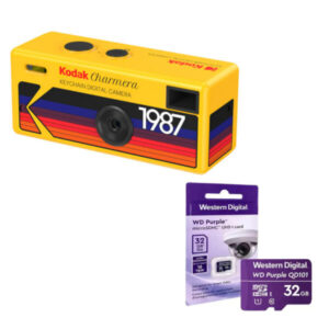Combo Kodak Charmera + Memoria WD 32Gb